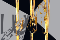 Frau aus Gold