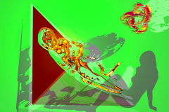 Goldene Aura