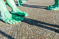 Grüne Füsse