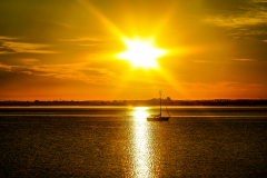 Sonnenaufgang  Wismar