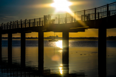 Sonnenaufgang  Wismar