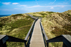 Sylt Holztreppe